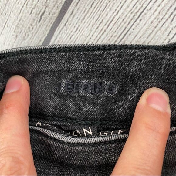 AEO next level stretch jegging sz 2 short black - Picture 8 of 9